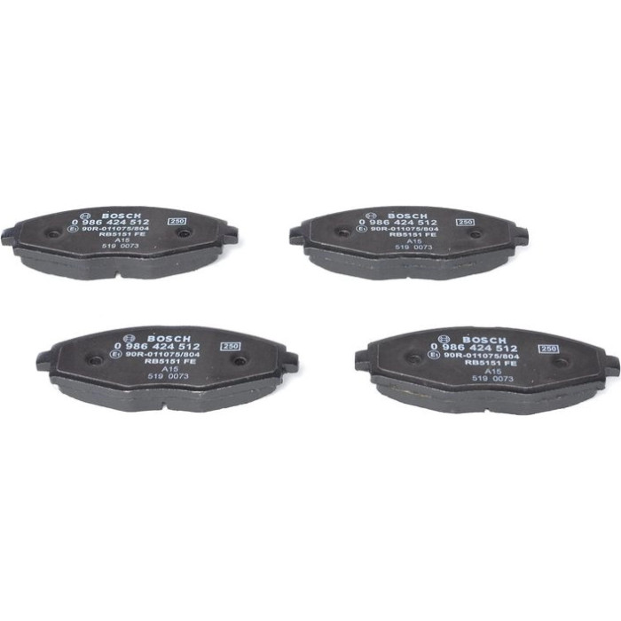 Bosch Bremsbelagsatz 0 986 424 512