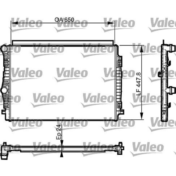 Valeo Motorkühler 735559