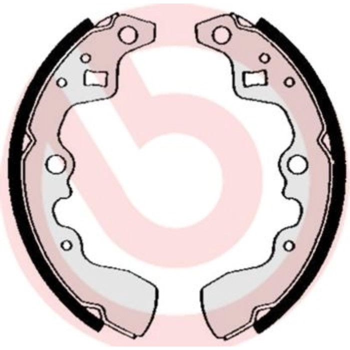 BREMBO Bremsbackensatz S 79 510 BREMBO Bremsbackensatz S 79 510