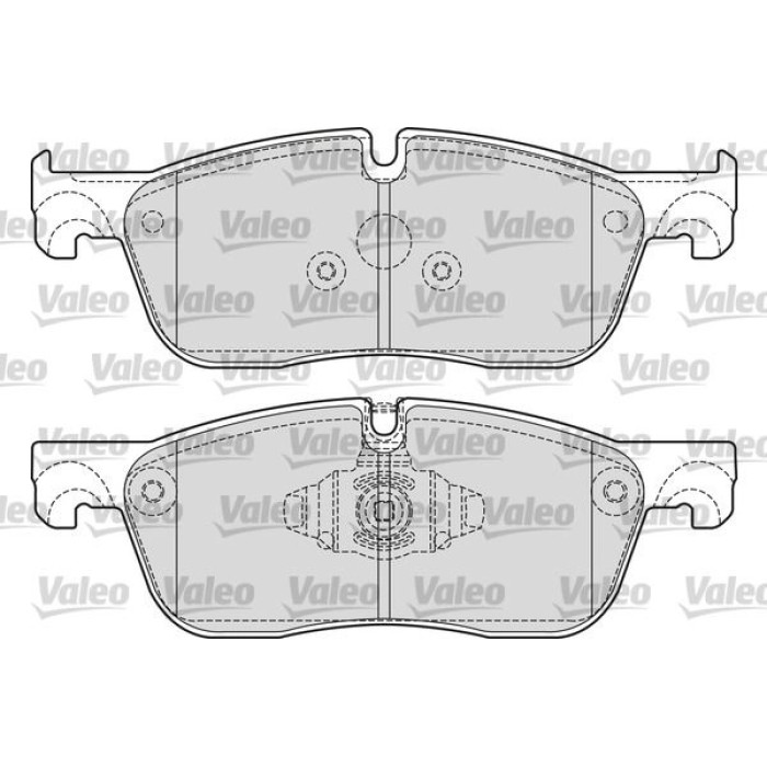 Valeo Bremsbelagsatz 601676 Valeo Bremsbelagsatz 601676