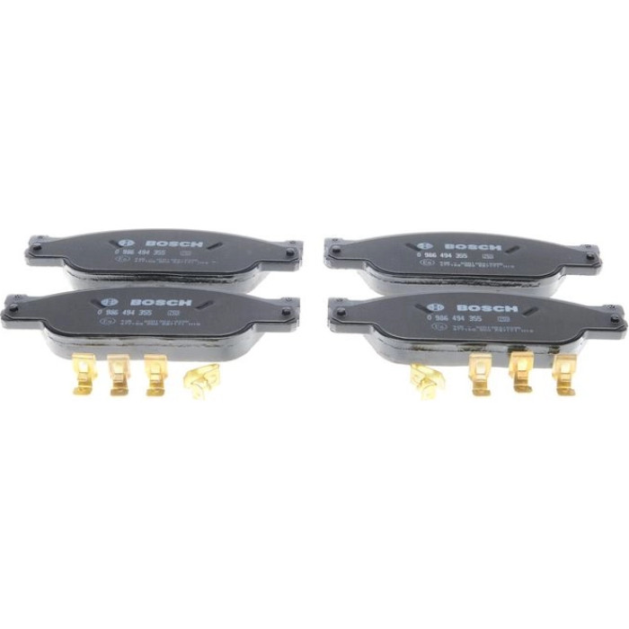 0 986 494 355 Bosch Bremsbelagsatz 0 986 494 355 0 986 494 355 Bosch Bremsbelagsatz 0 986 494 355
