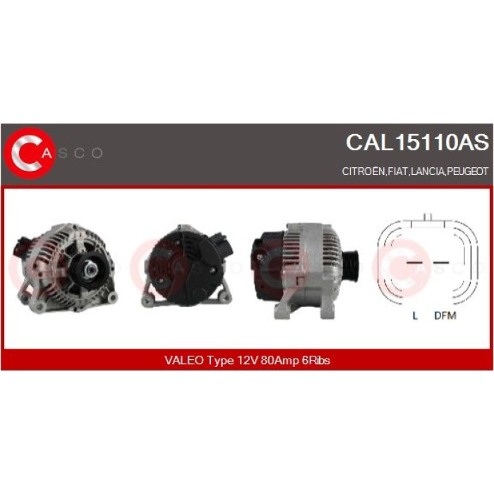 CASCO Generator CAL15110AS CASCO Generator CAL15110AS