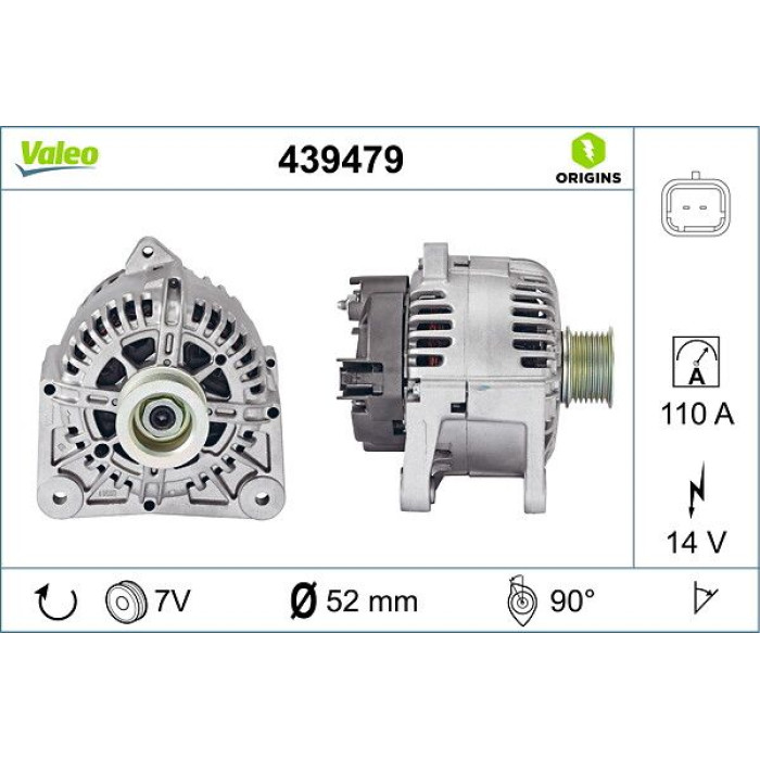 Valeo Lichtmaschine 439479 Valeo Lichtmaschine 439479