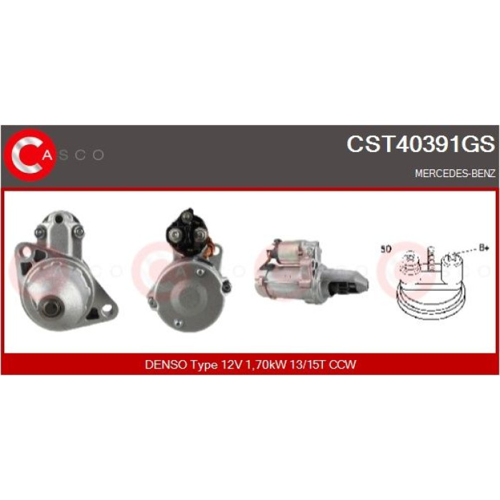 CASCO Anlasser CST40391GS CASCO Anlasser CST40391GS