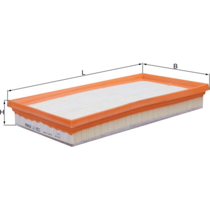 MAHLE Luftfilter LX 4922 MAHLE Luftfilter LX 4922