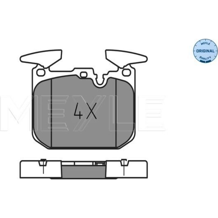 025 250 2818 MEYLE Bremsbelagsatz BMW 1/2/3/4 10 025 250 2818 MEYLE Bremsbelagsatz BMW 1/2/3/4 10