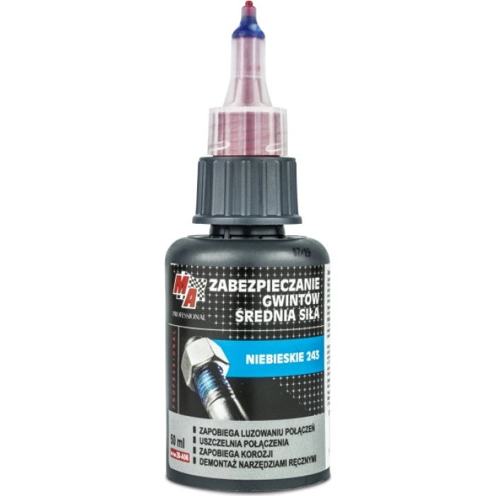 20-A96 MOJE AUTO AMT20-A96 Gewindesicherung blau, mittelfest 50 ml, -54 °C bis +149 °C