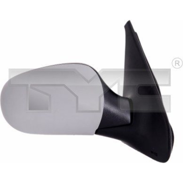 TYC Außenspiegel rechts elektrisch verstellbar, grundiert, konvex, beheizbar, mit Temperatursensor 328-0011 OE Nummer 7701415330 - l