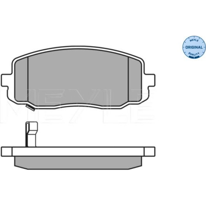 MEYLE Bremsbelagsatz Kia Picanto 04- Mit Sensor 025 242 7516/W MEYLE Bremsbelagsatz Kia Picanto 04- Mit Sensor 025 242 7516/W
