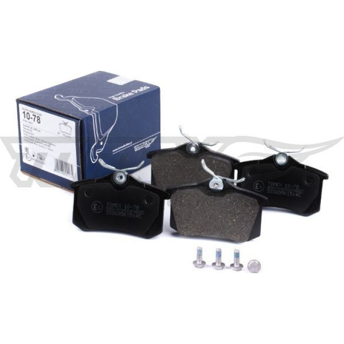 TX 10-78 TOMEX brakes Bremsbelagsatz, Scheibenbremse TX 10-78 TX 10-78 TOMEX brakes Bremsbelagsatz, Scheibenbremse TX 10-78