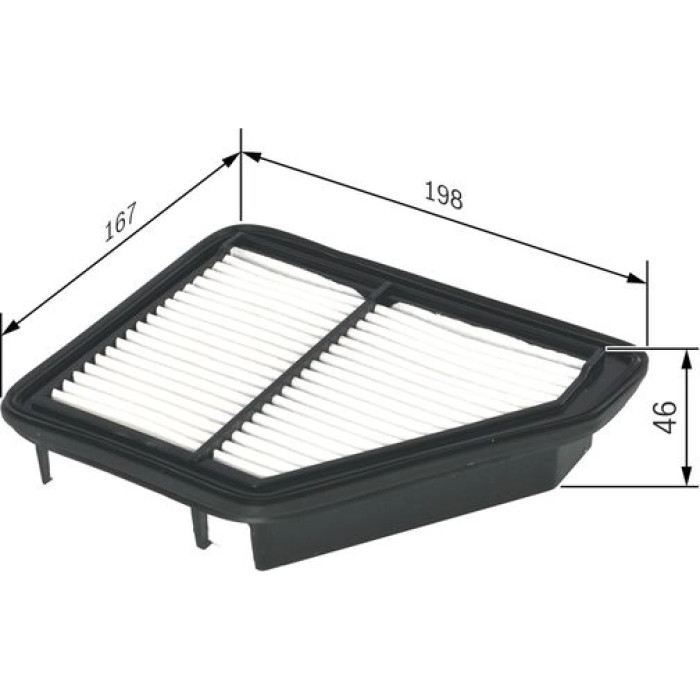 Bosch Luftfilter F 026 400 132 Bosch Luftfilter F 026 400 132
