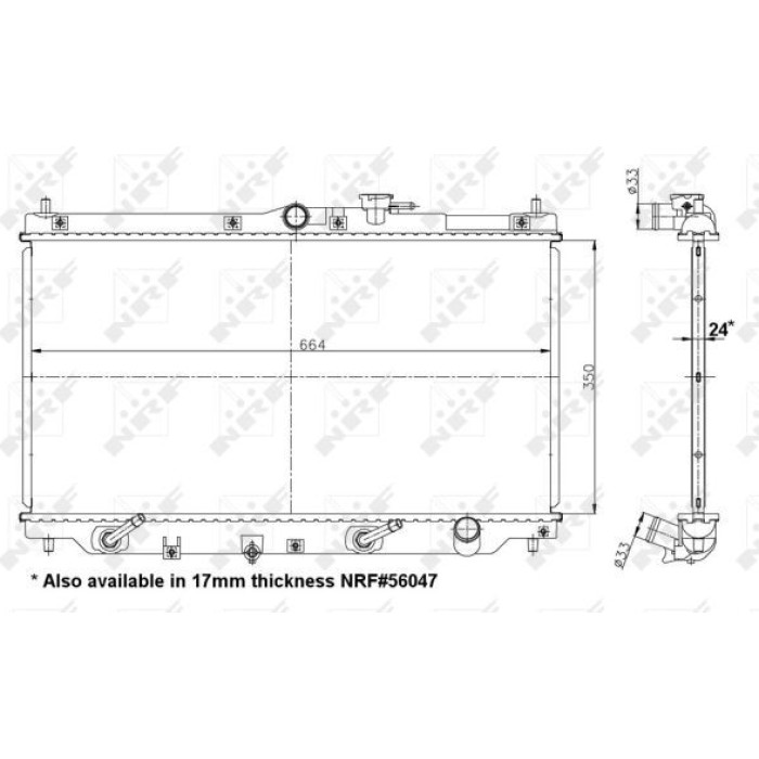 NRF Motorkühler 517722 NRF Motorkühler 517722
