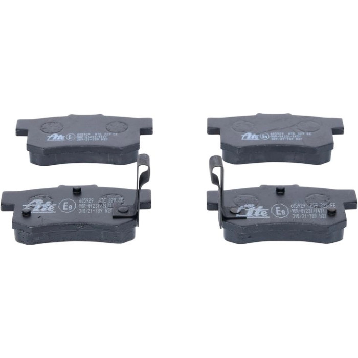 ATE Bremsbelagsatz Honda Hinterachse Accord/Civic 1.4-2.2 90 13.0460-5929.2