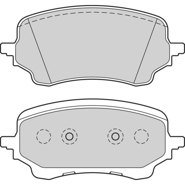 Valeo Bremsbelagsatz 302561 Valeo Bremsbelagsatz 302561