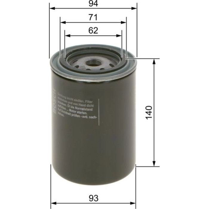 Bosch Ölfilter 0 451 104 065 Bosch Ölfilter 0 451 104 065