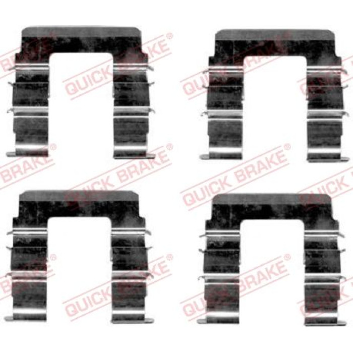 Quick Brake Montagesatz für Bremsbeläge 109-1615 Quick Brake Montagesatz für Bremsbeläge 109-1615