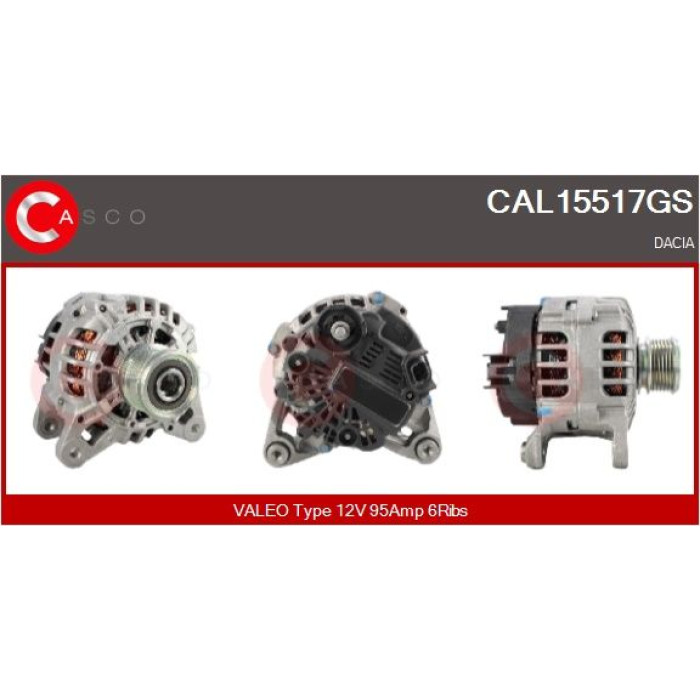 CASCO Generator CAL15517GS CASCO Generator CAL15517GS