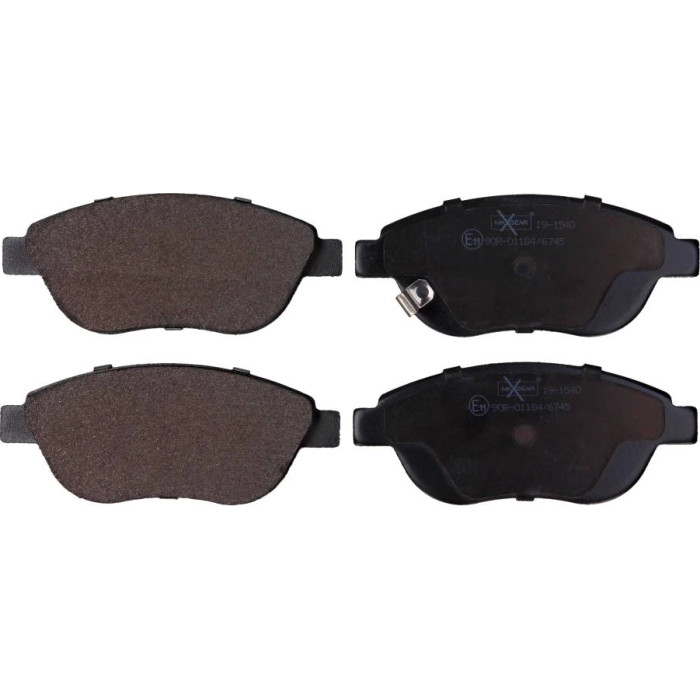 19-1540 MAXGEAR Bremsbelagsatz 19-1540 Opel Corsa D 1.3Cdti 19-1540 MAXGEAR Bremsbelagsatz 19-1540 Opel Corsa D 1.3Cdti
