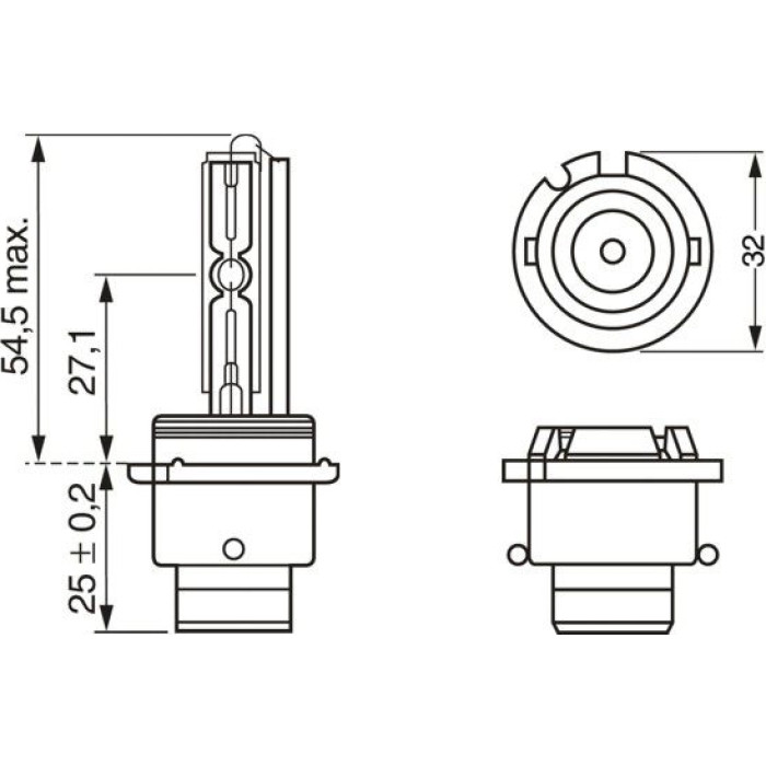 1987302903 Bosch D2R 85V 35W XENON P32D-3 1987302903 1987302903 Bosch D2R 85V 35W XENON P32D-3 1987302903