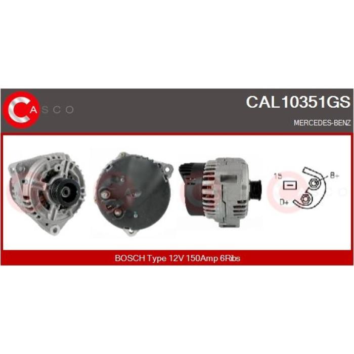 CASCO Generator CAL10351GS CASCO Generator CAL10351GS