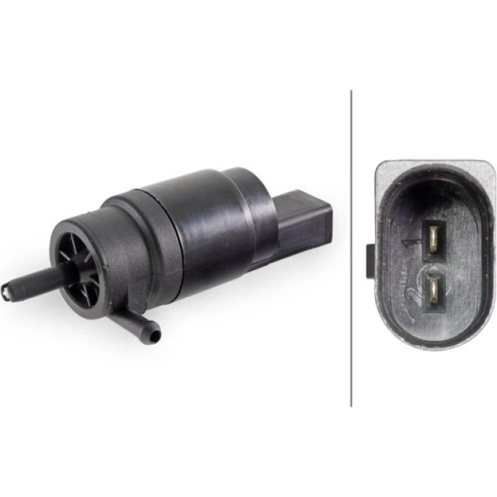 HELLA Waschwasserpumpe, Scheibenreinigung 8TW 006 848-021 HELLA Waschwasserpumpe, Scheibenreinigung 8TW 006 848-021