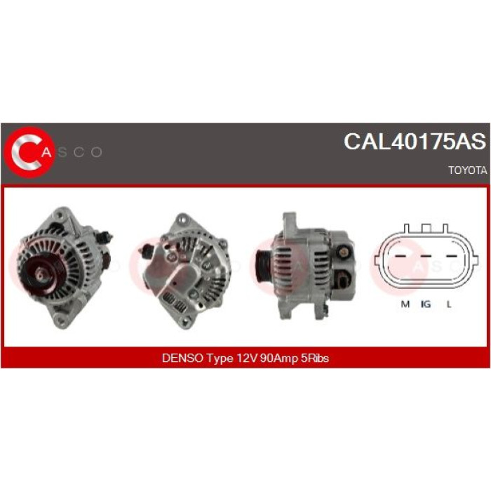 CASCO Generator CAL40175AS CASCO Generator CAL40175AS