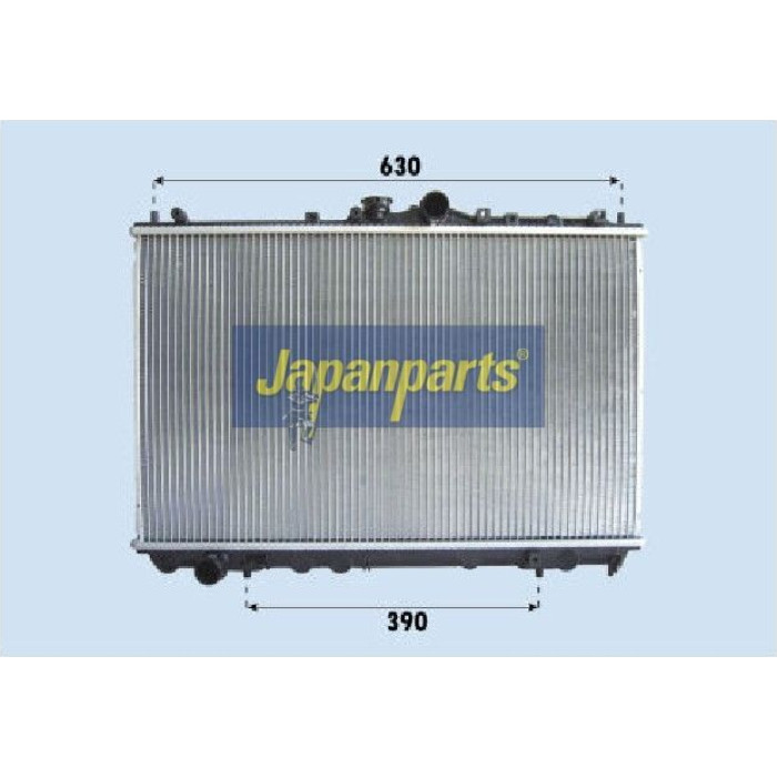 Japanparts Motorkühler RDA163027 Japanparts Motorkühler RDA163027