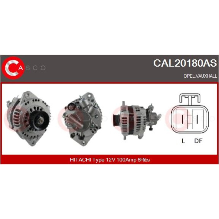 CASCO Generator CAL20180AS CASCO Generator CAL20180AS