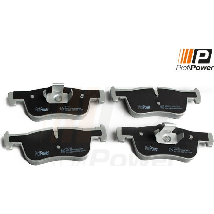 Profipower Bremsbelagsatz 1B1234 Profipower Bremsbelagsatz 1B1234