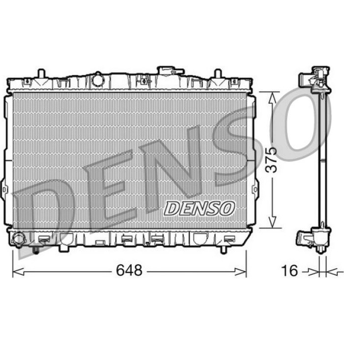 Denso Motorkühler DRM41001