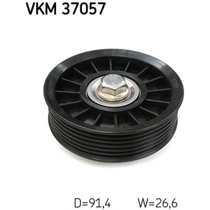 SKF Keilrippenriemen-Spannrolle VKM 37057 SKF Keilrippenriemen-Spannrolle VKM 37057