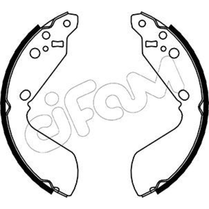 CIFAM Bremsbackensatz 153-399 CIFAM Bremsbackensatz 153-399