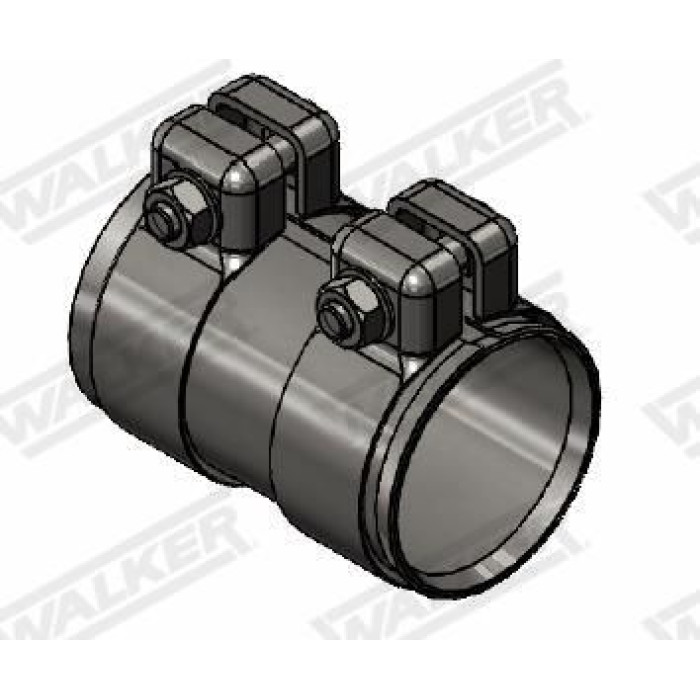 Walker Rohrverbinder Ø 54 mm Länge 90 mm 80716 Walker Rohrverbinder Ø 54 mm Länge 90 mm 80716