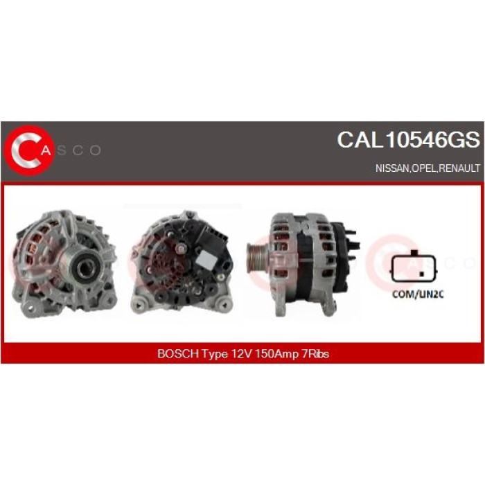 CASCO Generator CAL10546GS CASCO Generator CAL10546GS