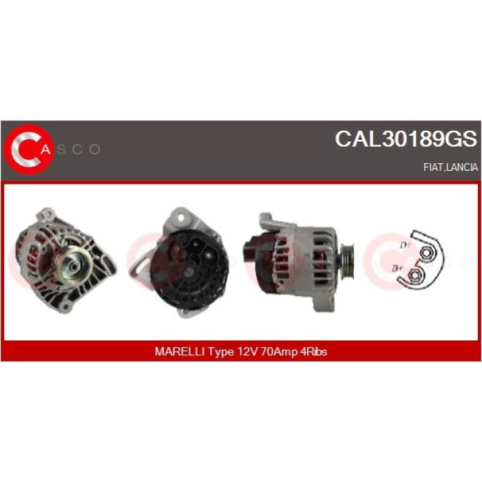 CASCO Generator CAL30189GS CASCO Generator CAL30189GS
