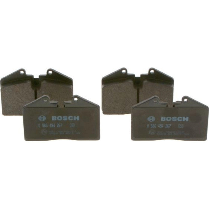 Bosch Bremsbelagsatz 0 986 494 267 Bosch Bremsbelagsatz 0 986 494 267