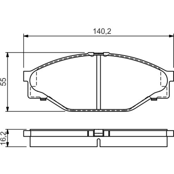 0 986 424 225 Bosch Bremsbelagsatz 0 986 424 225 0 986 424 225 Bosch Bremsbelagsatz 0 986 424 225