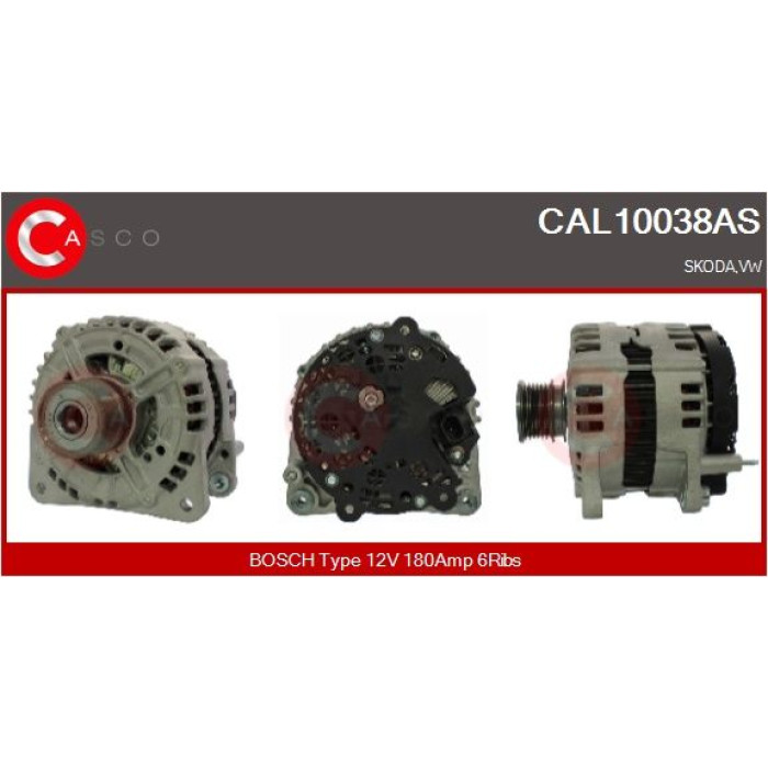 CASCO Generator CAL10038AS CASCO Generator CAL10038AS