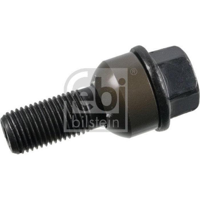 febi bilstein 100427 Radschraube M14 x 1,5 – Kugelbund R13,9, Länge unter Kopf 30 mm, Gewindelänge 24 mm, Gesamtlänge 60 mm, Außen-Ø 27,8 mm, SW 19, Klasse 10.9, Delta Protect, für Leichtmetallfelgen / für Stahlfelgen – OE WHT 006 978 febi bilstein 100427 Radschraube M14 x 1,5 – Kugelbund R13,9, Länge unter Kopf 30 mm, Gewindelänge 24 mm, Gesamtlänge 60 mm, Außen-Ø 27,8 mm, SW 19, Klasse 10.9, Delta Protect, für Leichtmetallfelgen / für Stahlfelgen – OE WHT 006 978