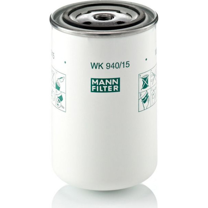 WK 940/15 MANN-FILTER Kraftstofffilter LKW WK 940/15 WK 940/15 MANN-FILTER Kraftstofffilter LKW WK 940/15