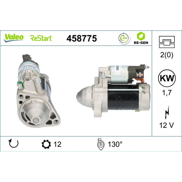 Valeo Anlasser 458775 Valeo Anlasser 458775