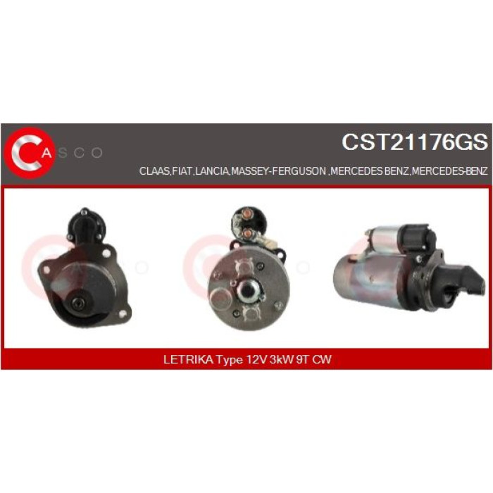 CASCO Anlasser CST21176GS
