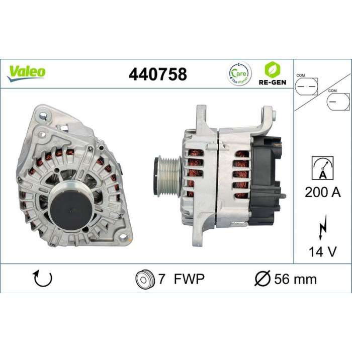 Valeo Lichtmaschine 440758