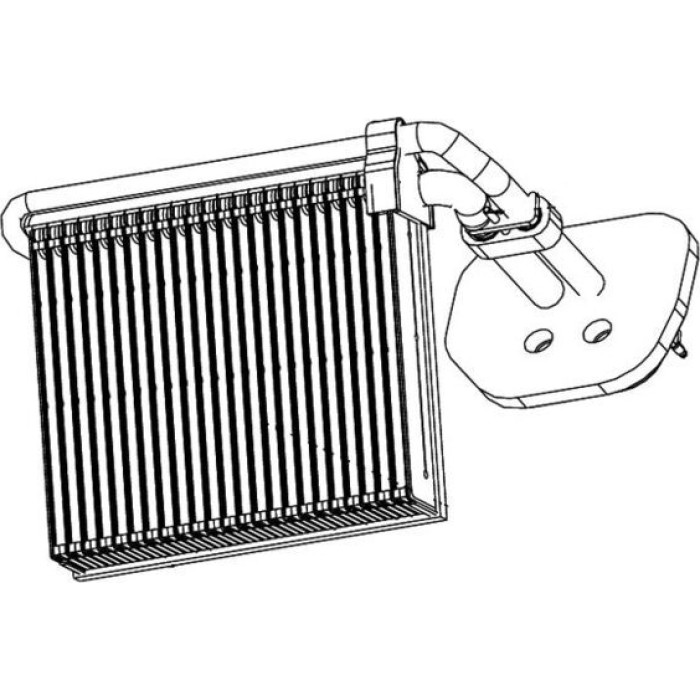 Verdampfer, Klimaanlage AE 99 000P Verdampfer, Klimaanlage AE 99 000P