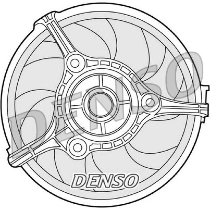 Denso Kühlerlüfter DER02002
