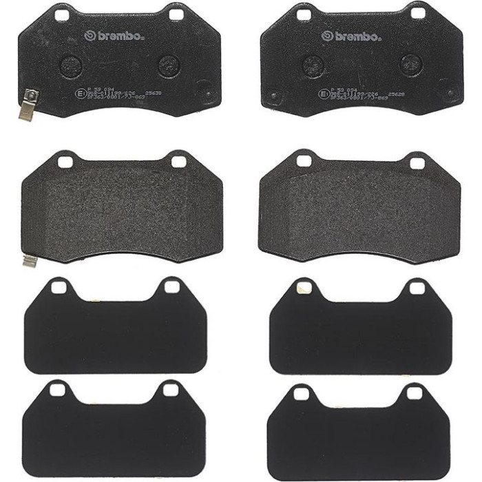 BREMBO Bremsklötze VA P 59 094 BREMBO Bremsklötze VA P 59 094
