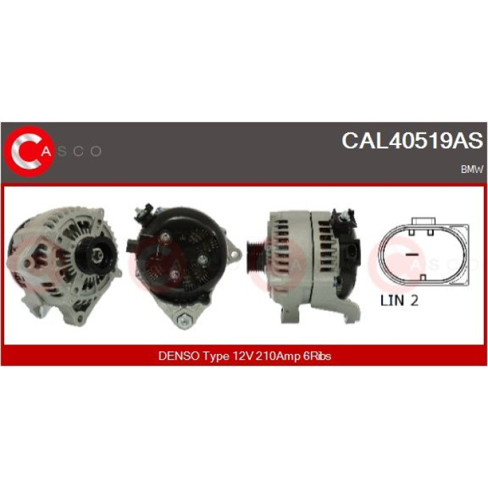 CASCO Generator CAL40519AS CASCO Generator CAL40519AS