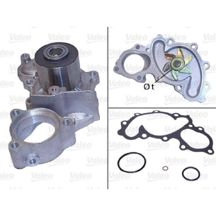 Valeo Wasserpumpe / Kühlmittelpumpe 506543 Valeo Wasserpumpe / Kühlmittelpumpe 506543