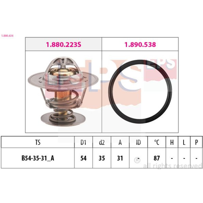 EPS Thermostat 1.880.434