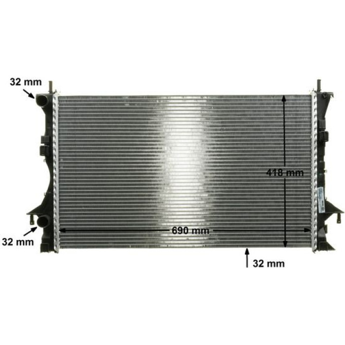 MAHLE Kühler, Motorkühlung CR 461 000P